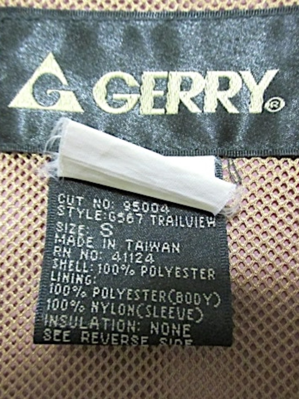 Vintage Gerry Pull-On Windbreaker Jacket, Size S - Picture 10 of 10